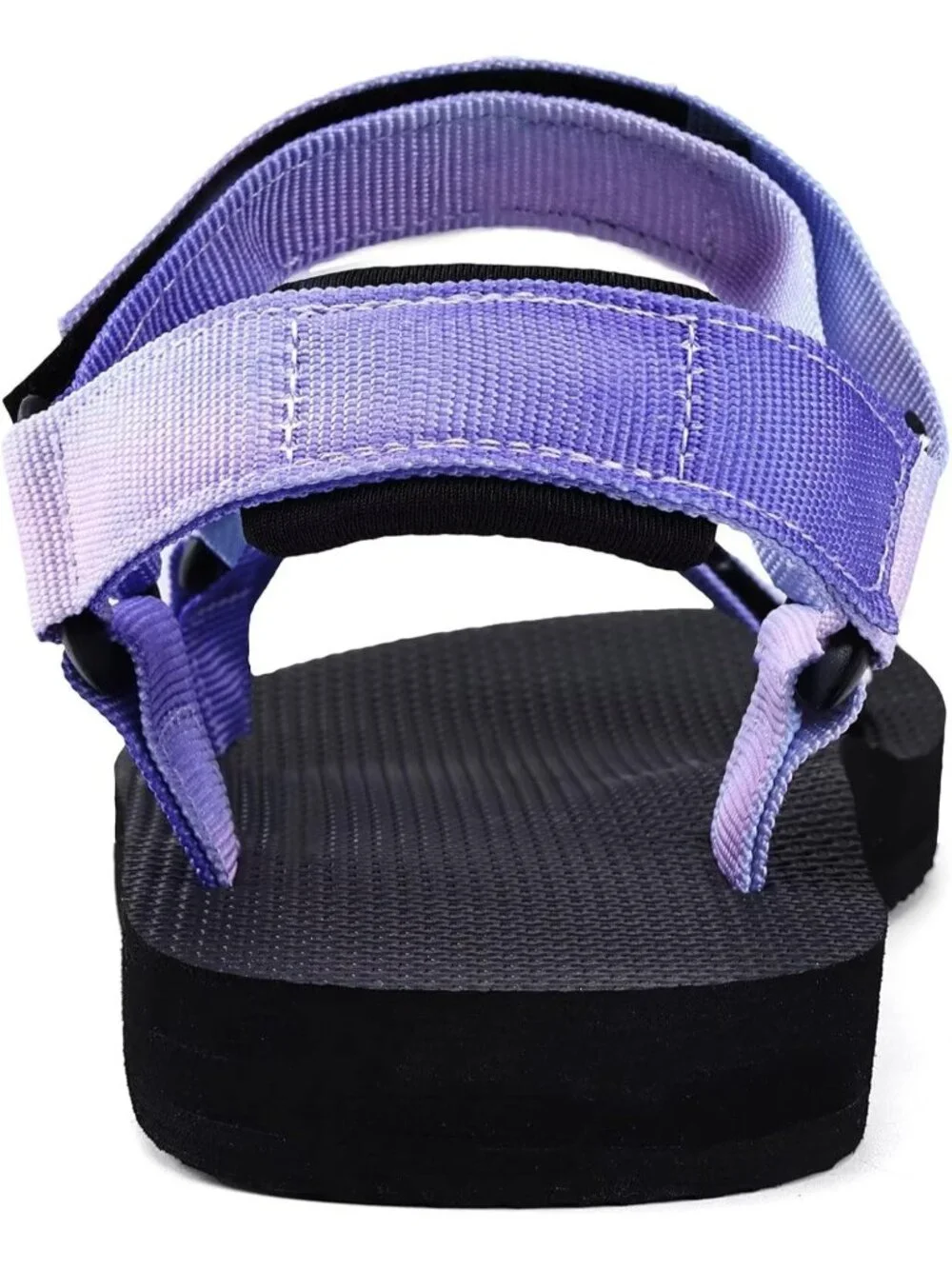 Women's Purple Hiking Sandals with-Arch-Support Webbing-Outdoor Beach Water